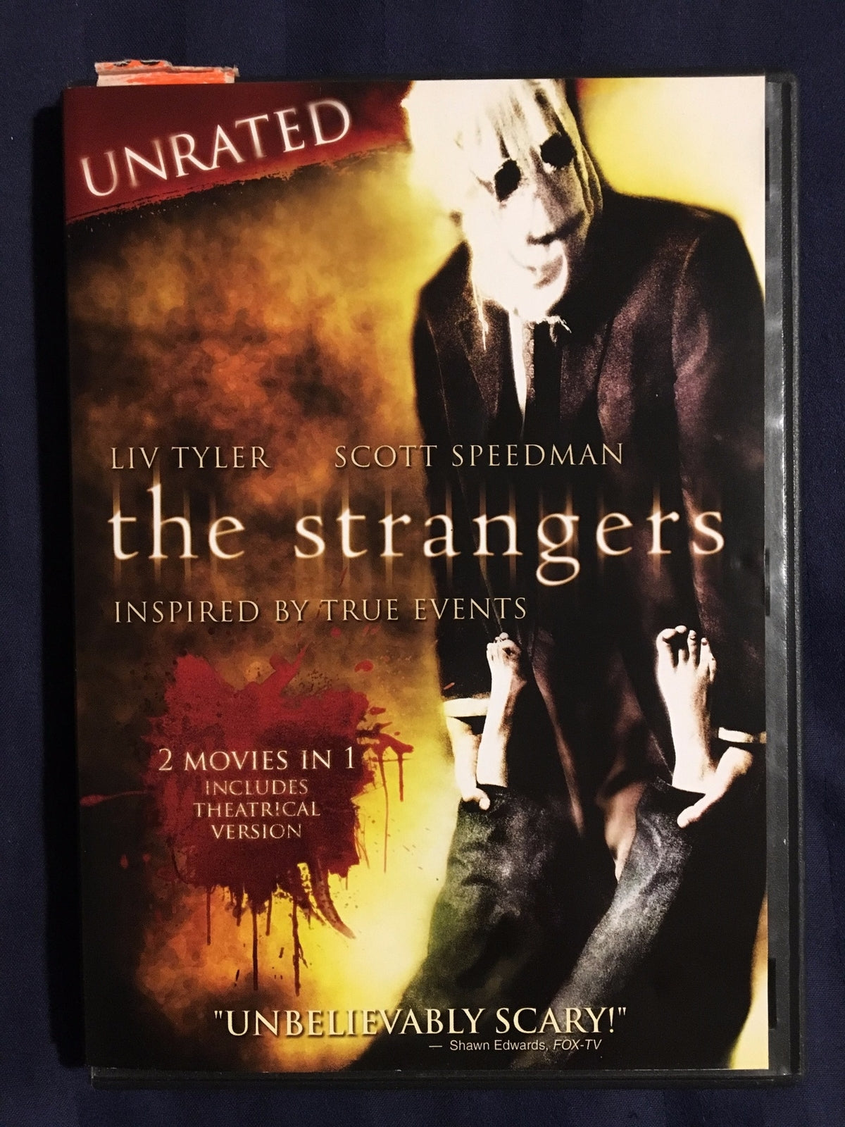 The Strangers (DVD, 2008, unrated) - J0319
