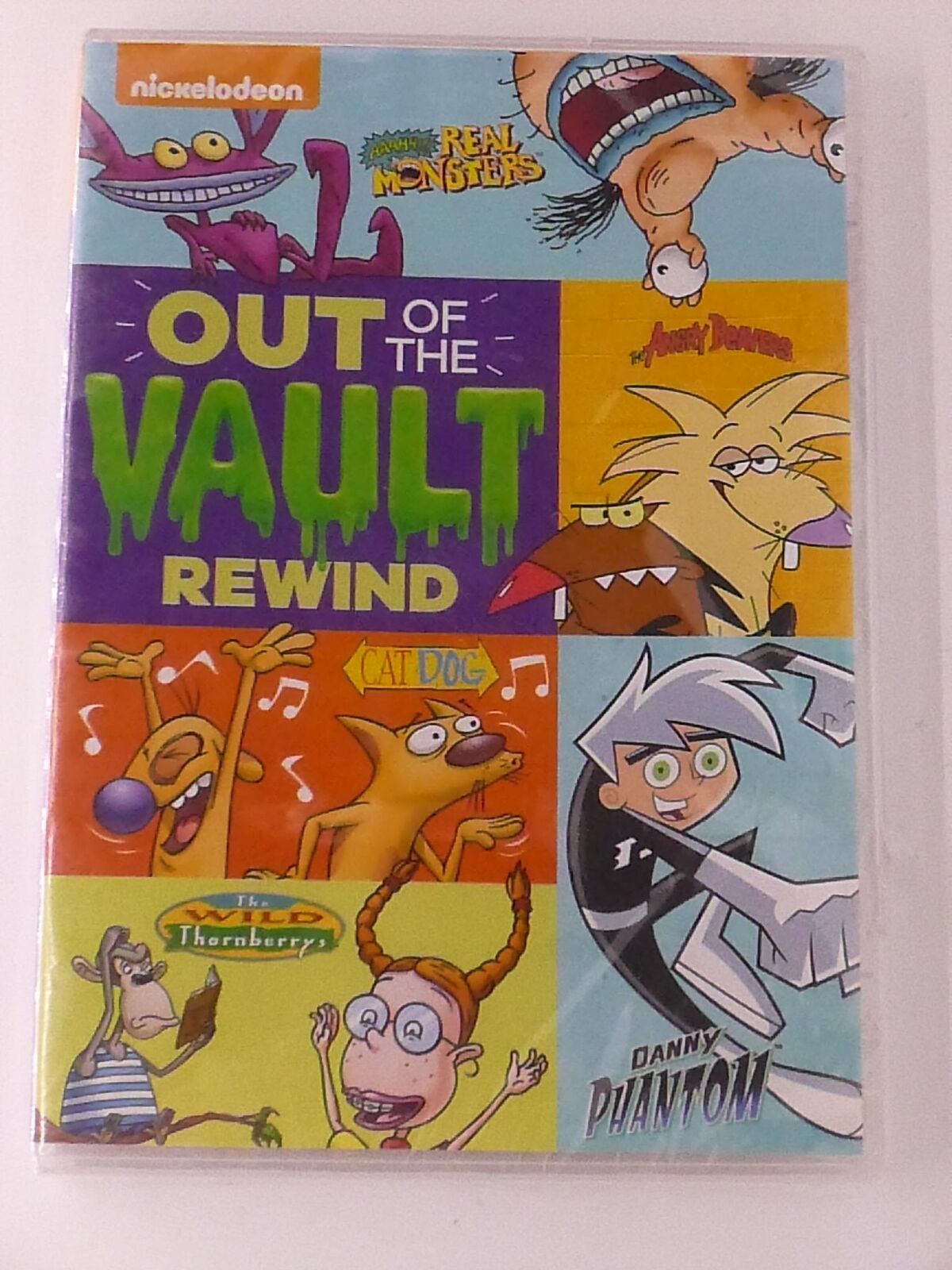 Out of the Vault Rewind - Ahh Real Monsters, Angry Beavers, CatDog (DVD) - NEW24