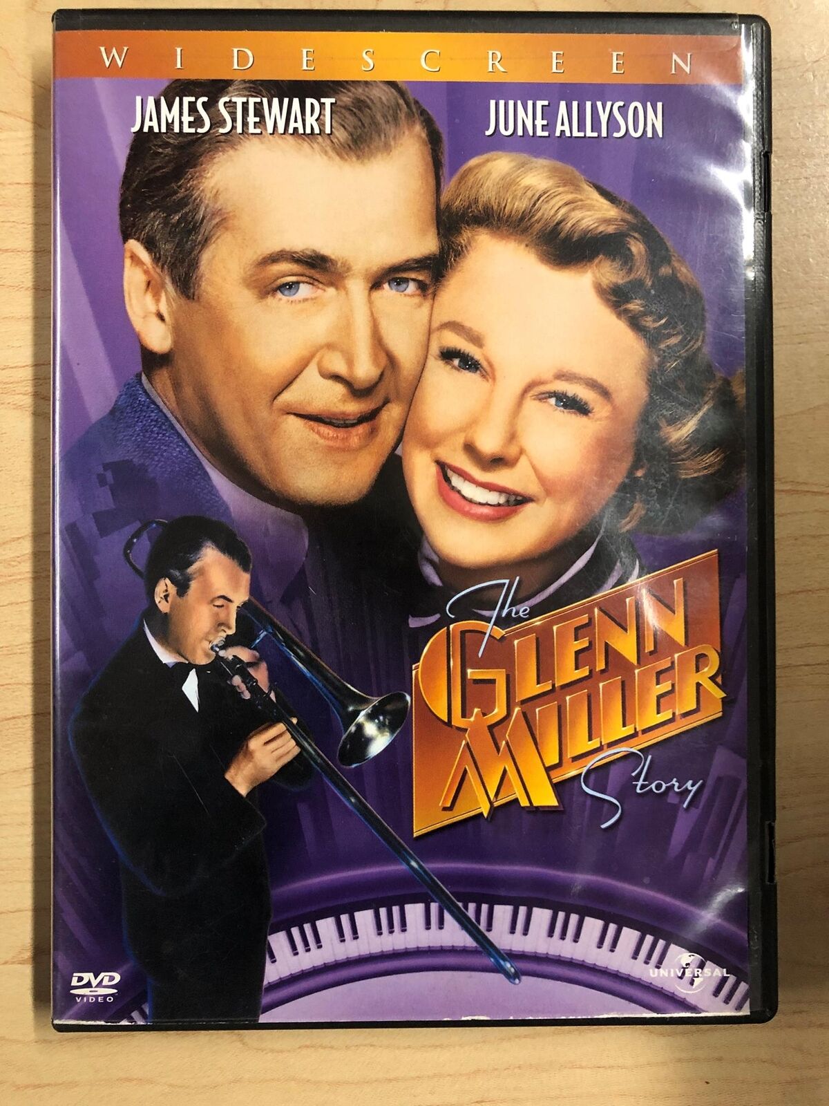 The Glenn Miller Story (DVD, Widescreen, 1954) - L03
