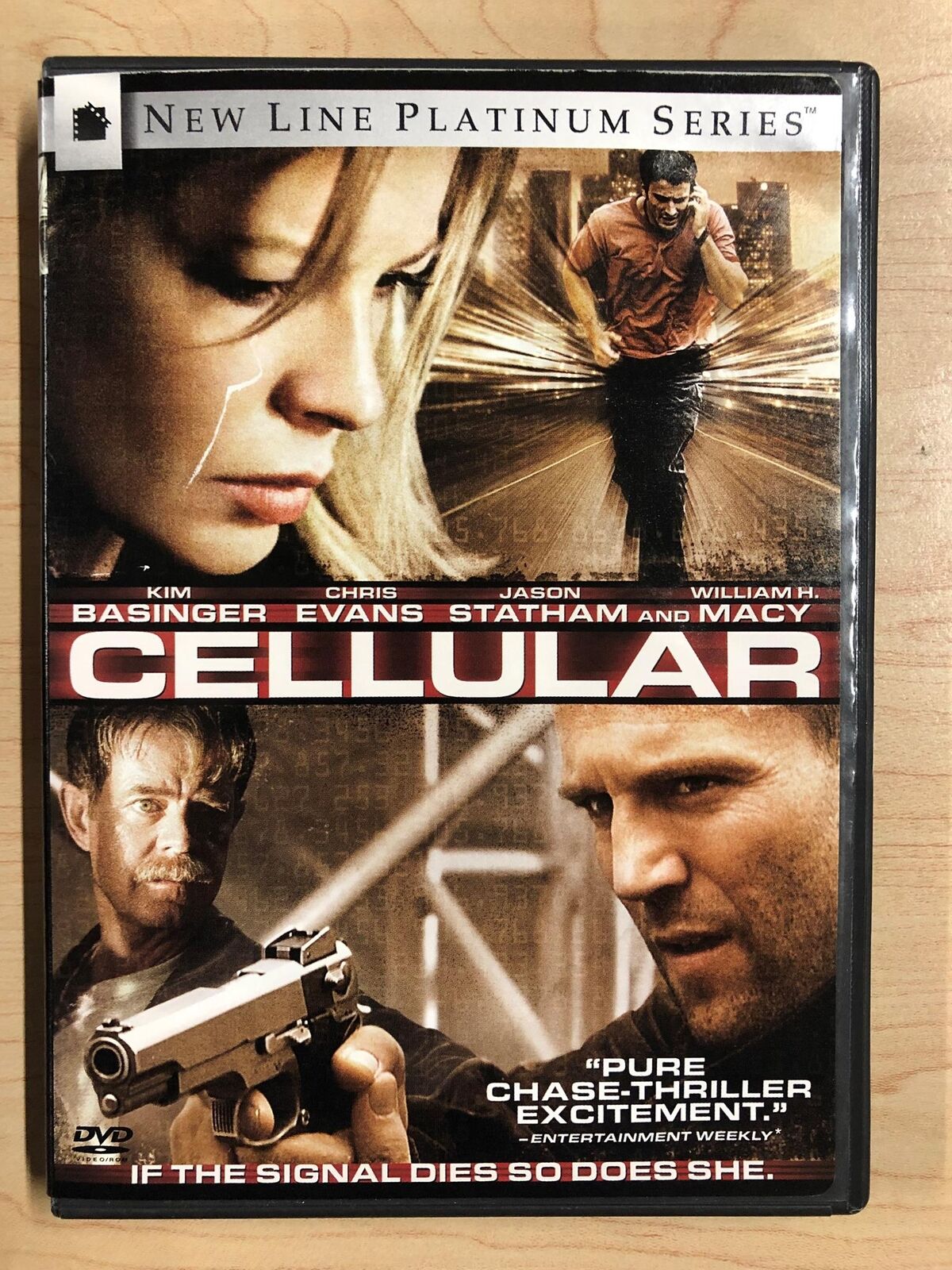 Cellular (DVD, 2004, New Line Platinum Series) - L02