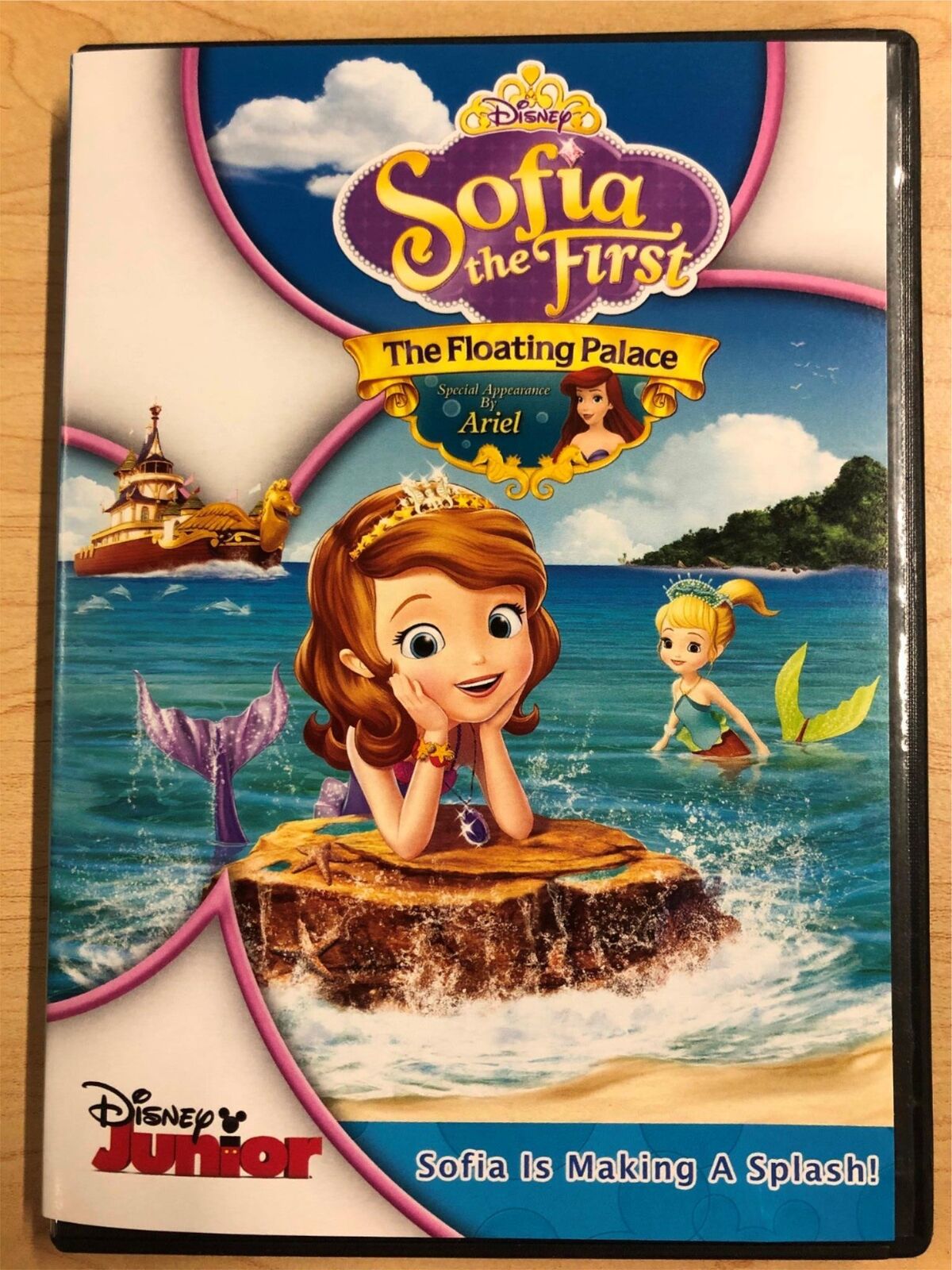 Sofia the First - The Floating Palace (DVD, Disney Junior, 2014) - L04