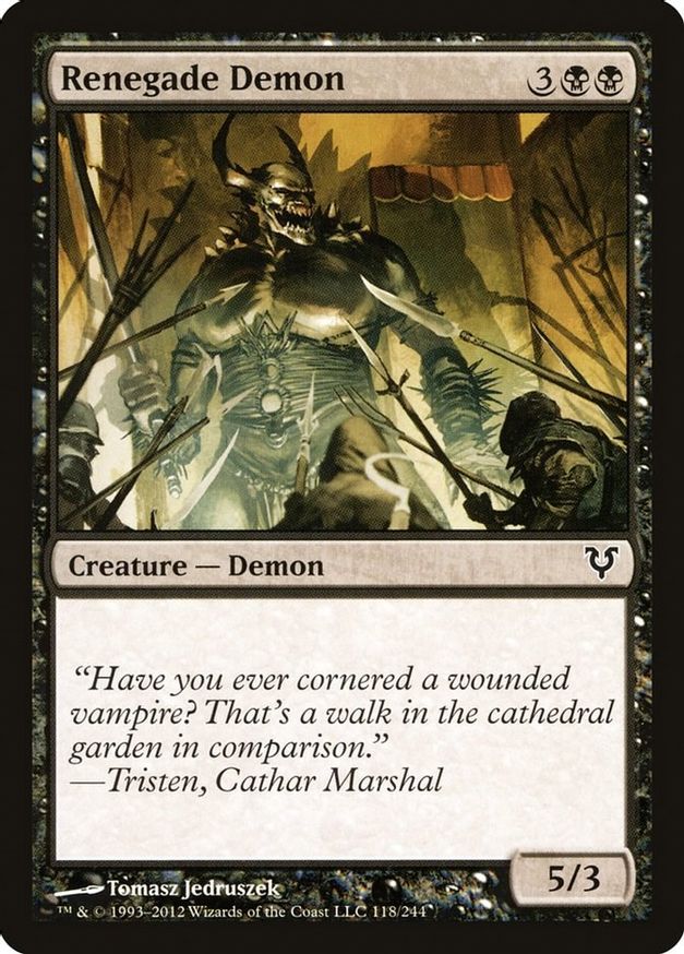 Renegade Demon | 118 | Avacyn Restored