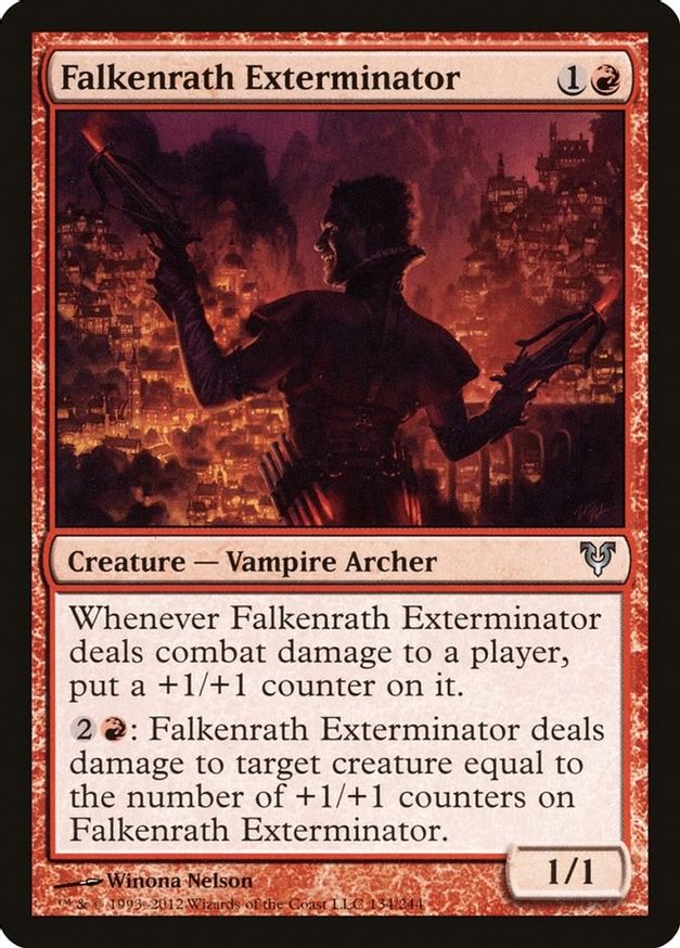 Falkenrath Exterminator | 134 | Avacyn Restored