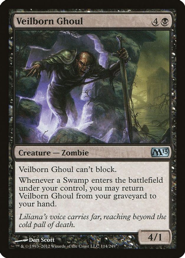 Veilborn Ghoul | 114 | Magic 2013 (M13)