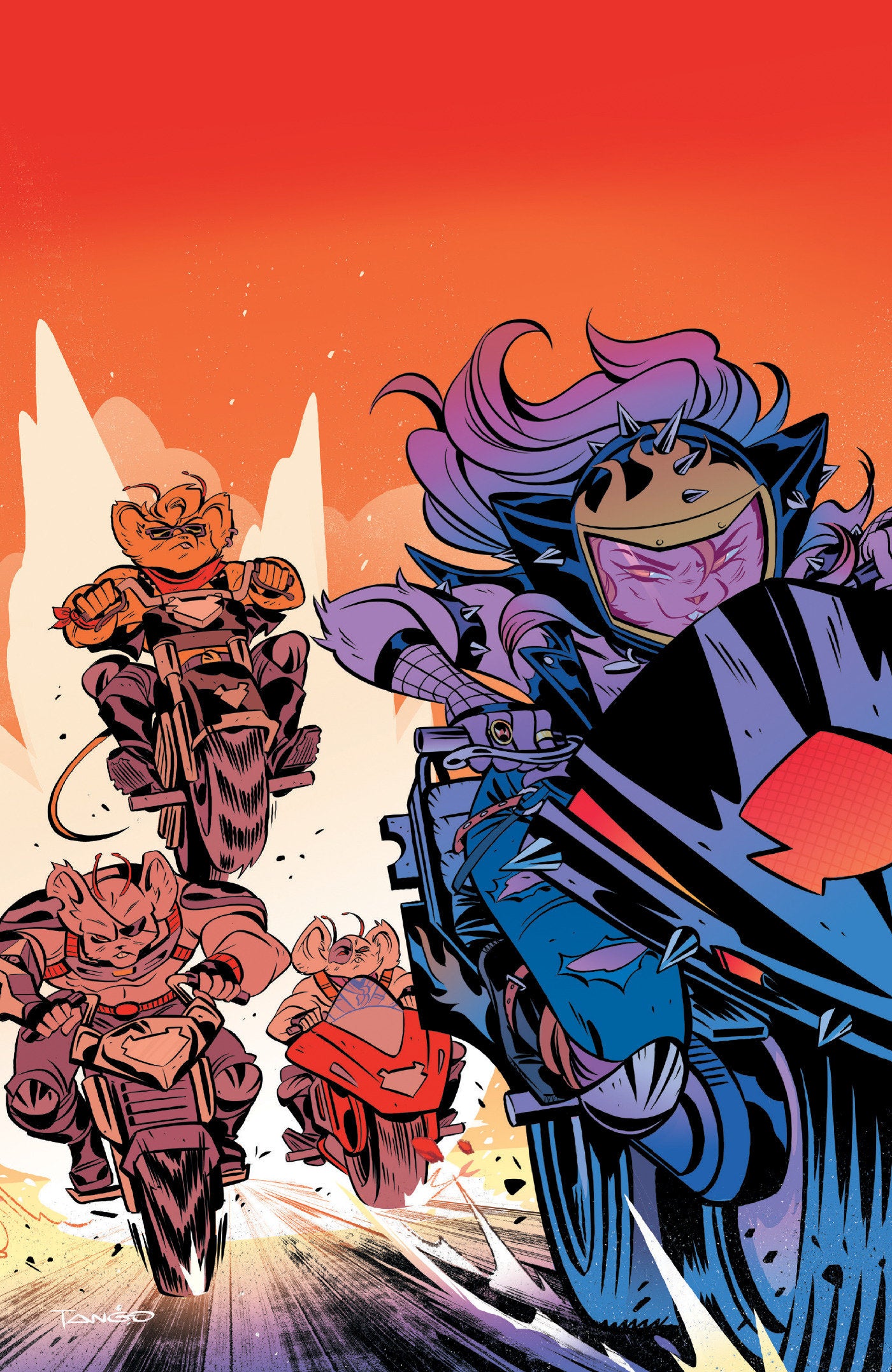 BIKER MICE FROM MARS SCORCH #2 CVR C INC 1:10 TANGO VAR (PRESALE 9/23/26)