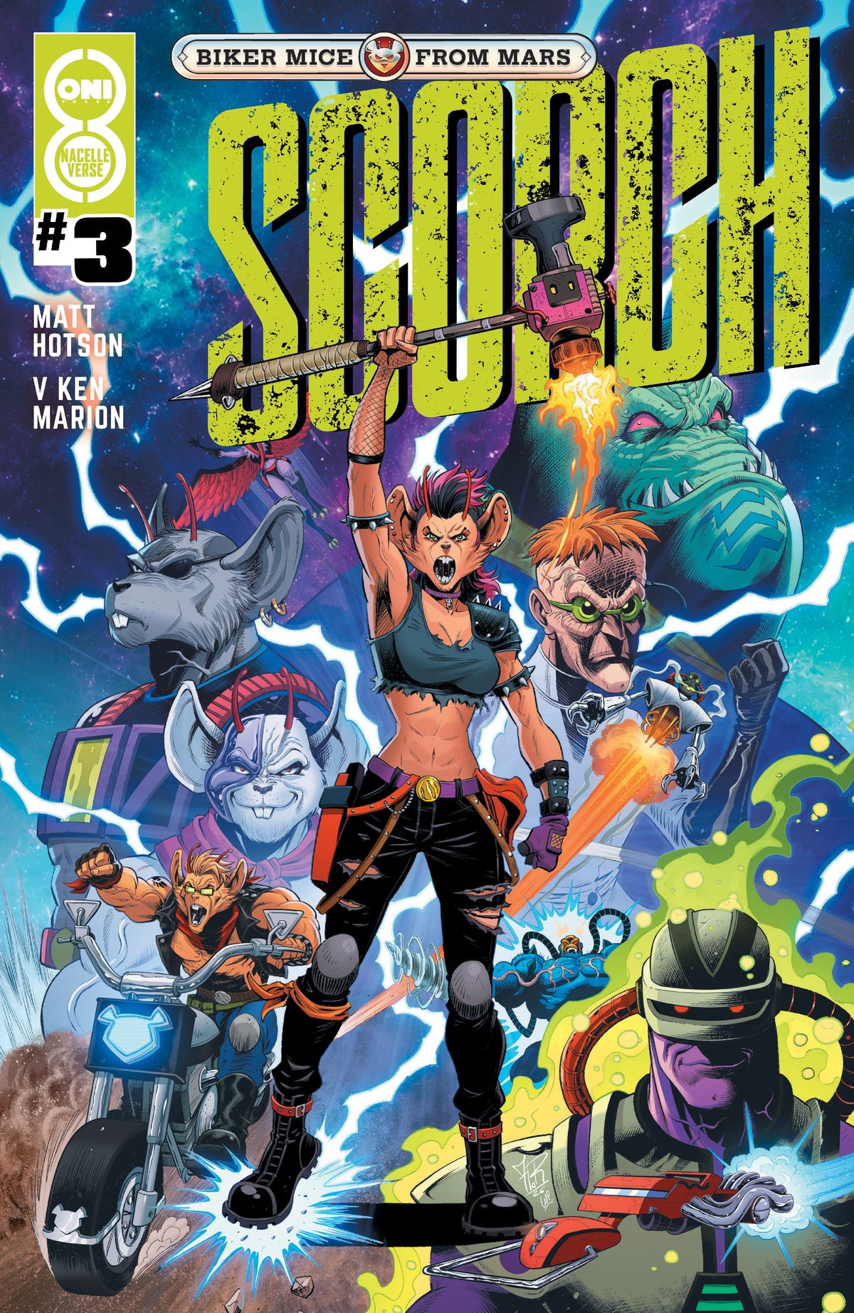 Biker Mice From Mars Scorch #3 (PRESALE 10/28/26) Cover Select