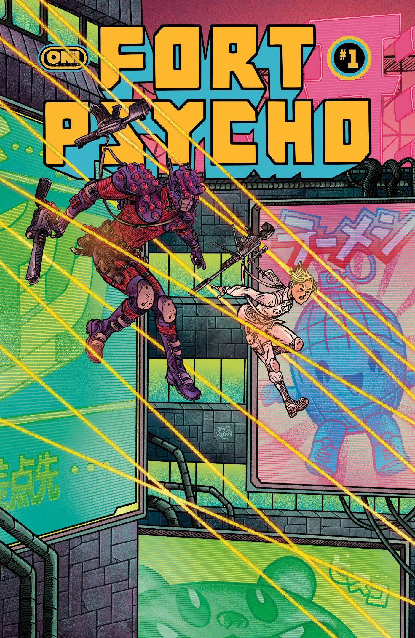Fort Psycho #1 Cover G 1:10 David Rubin Variant (PRESALE 8/5/2026)