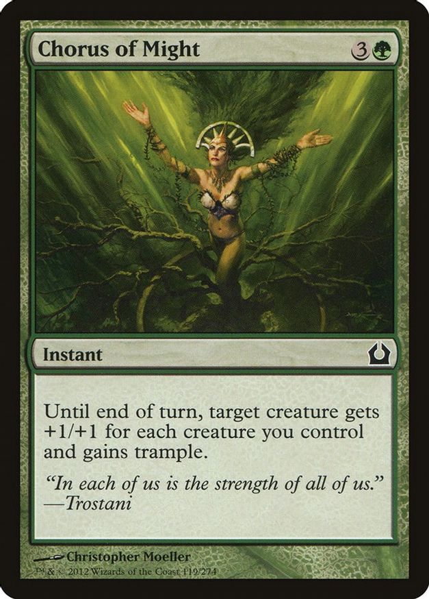 Chorus of Might | 119 | Return to Ravnica