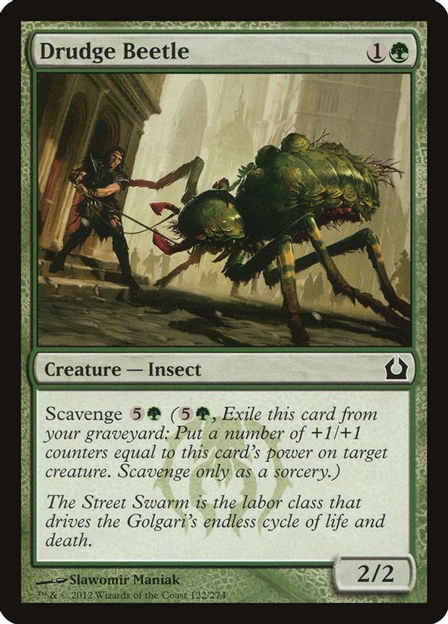 Drudge Beetle | 122 | Return to Ravnica
