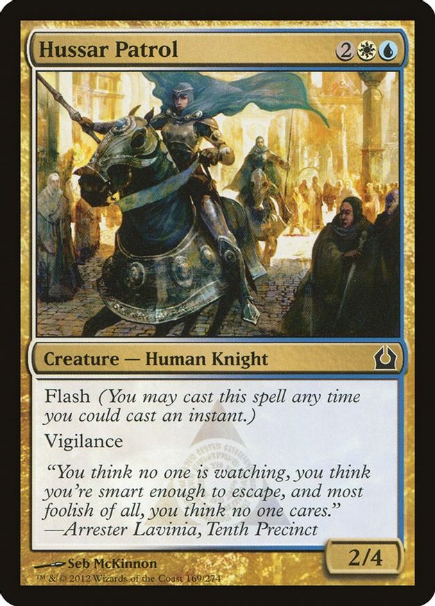 Hussar Patrol | 169 | Return to Ravnica