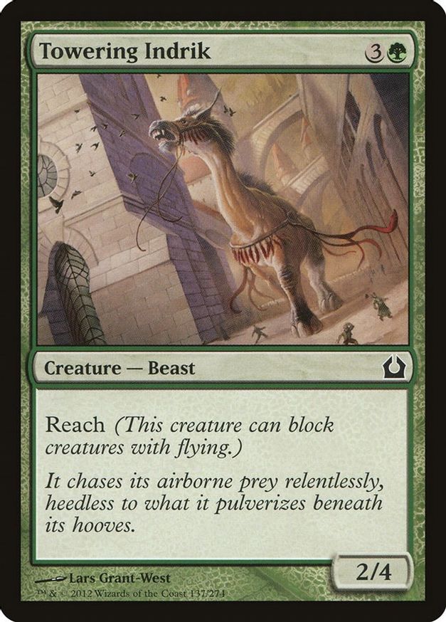 Towering Indrik | 137 | Return to Ravnica