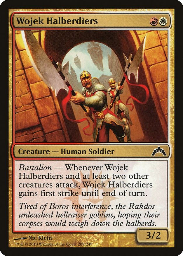 Wojek Halberdiers | 208 | Gatecrash