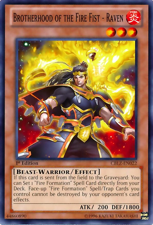Brotherhood of the Fire Fist - Raven | CBLZ-EN022