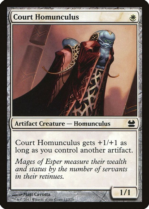 Court Homunculus | 11 | Modern Masters