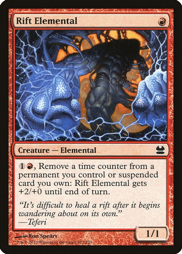 Rift Elemental | 127 | Modern Masters