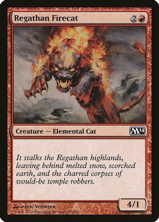 Regathan Firecat | 150 | Magic 2014 (M14)