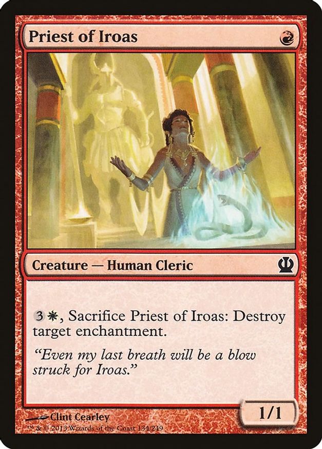 Priest of Iroas | 134 | Theros