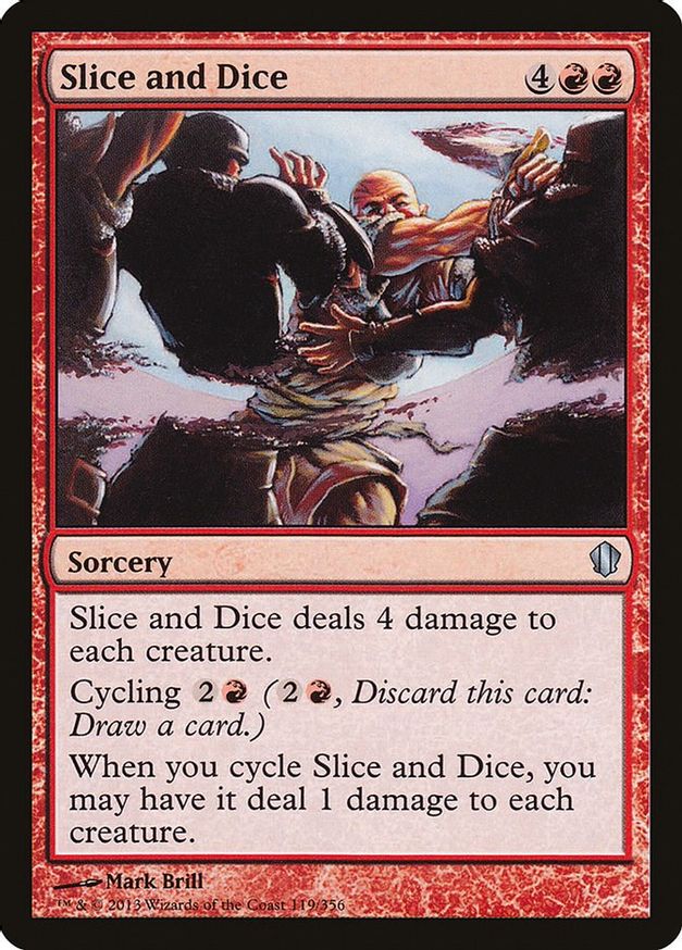 Slice and Dice | 119 | Commander 2013