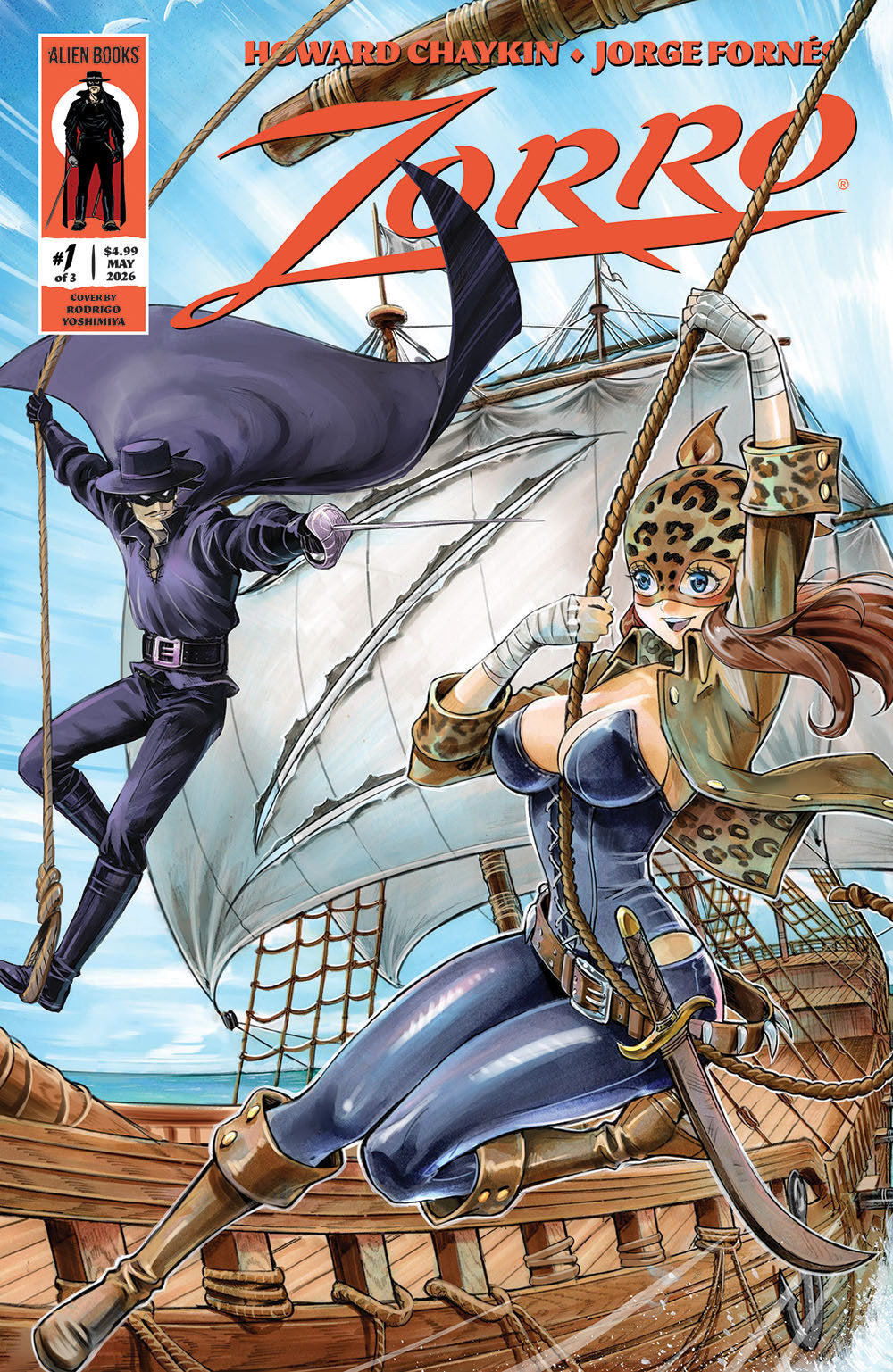 Zorro #1 Variant D (Yoshimiya) – 412 Comics