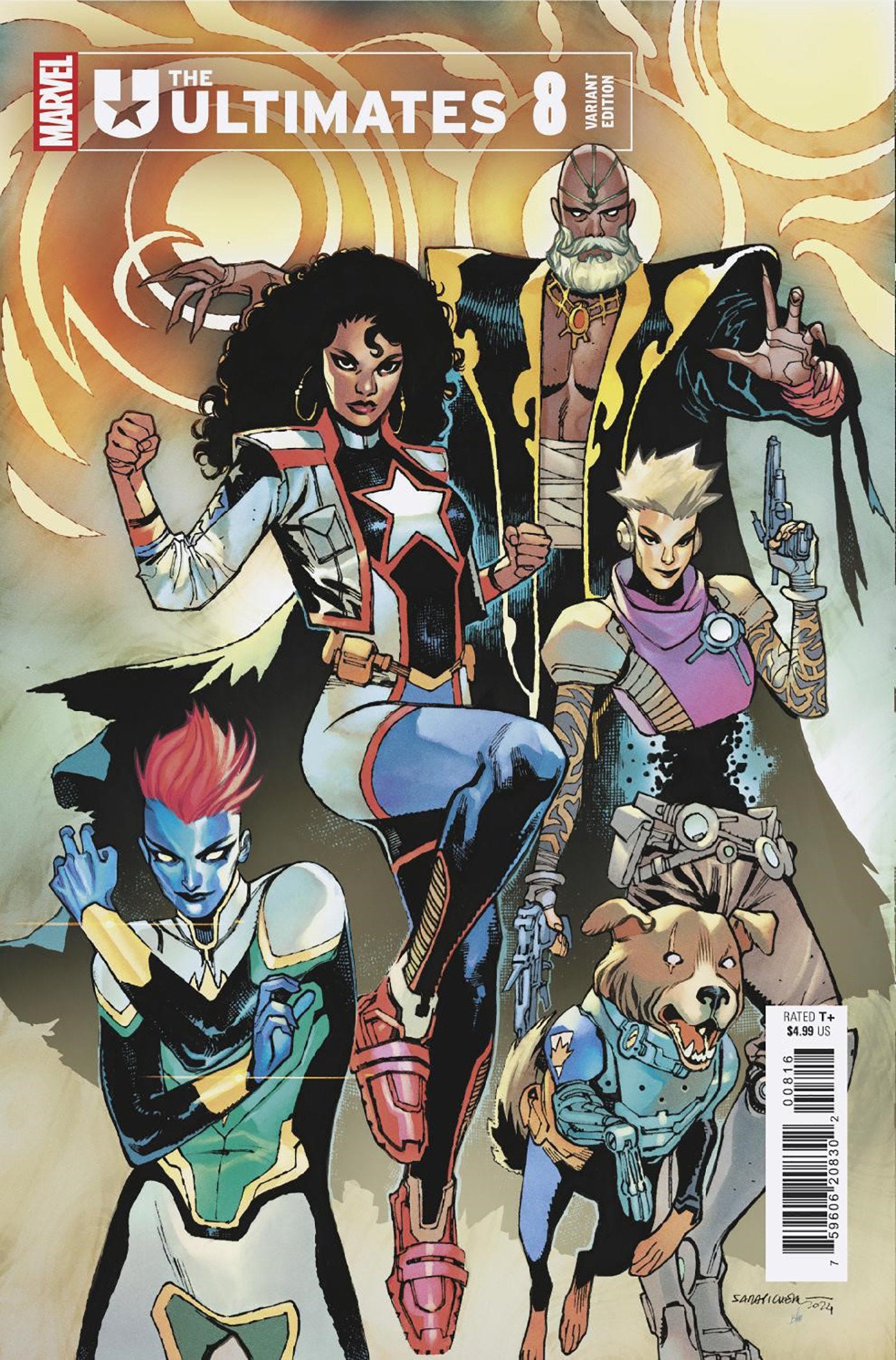 Ultimates #8 Sara Pichelli Variant 1:25 (PRESALE 1/1/25)
