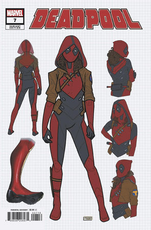 Deadpool #7 Taurin Clarke 1:25 Var