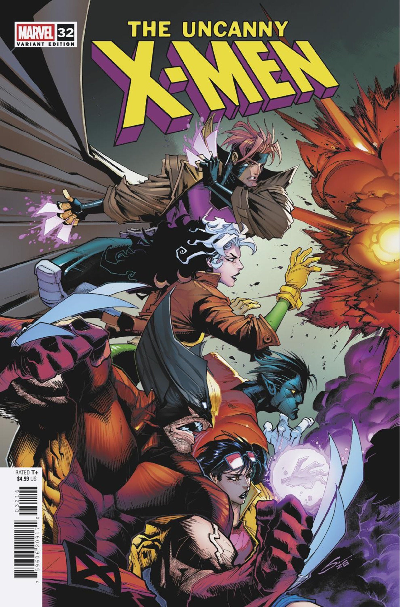 Uncanny X-Men #32 1:25 Gerardo Sandoval Variant (PRESALE 7/22/26)