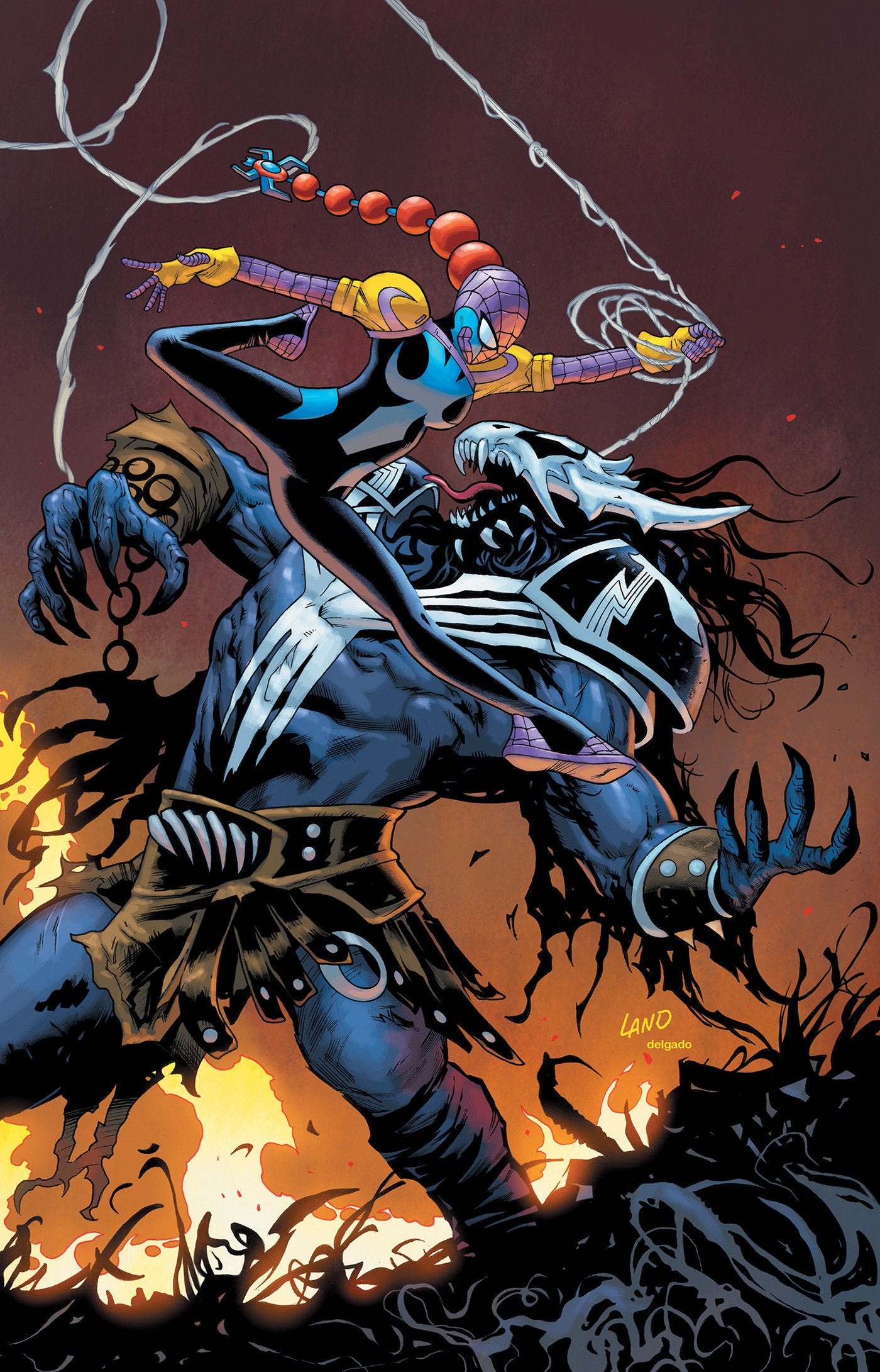 Spider-Verse vs. Venomverse #1 Greg Land 1:50