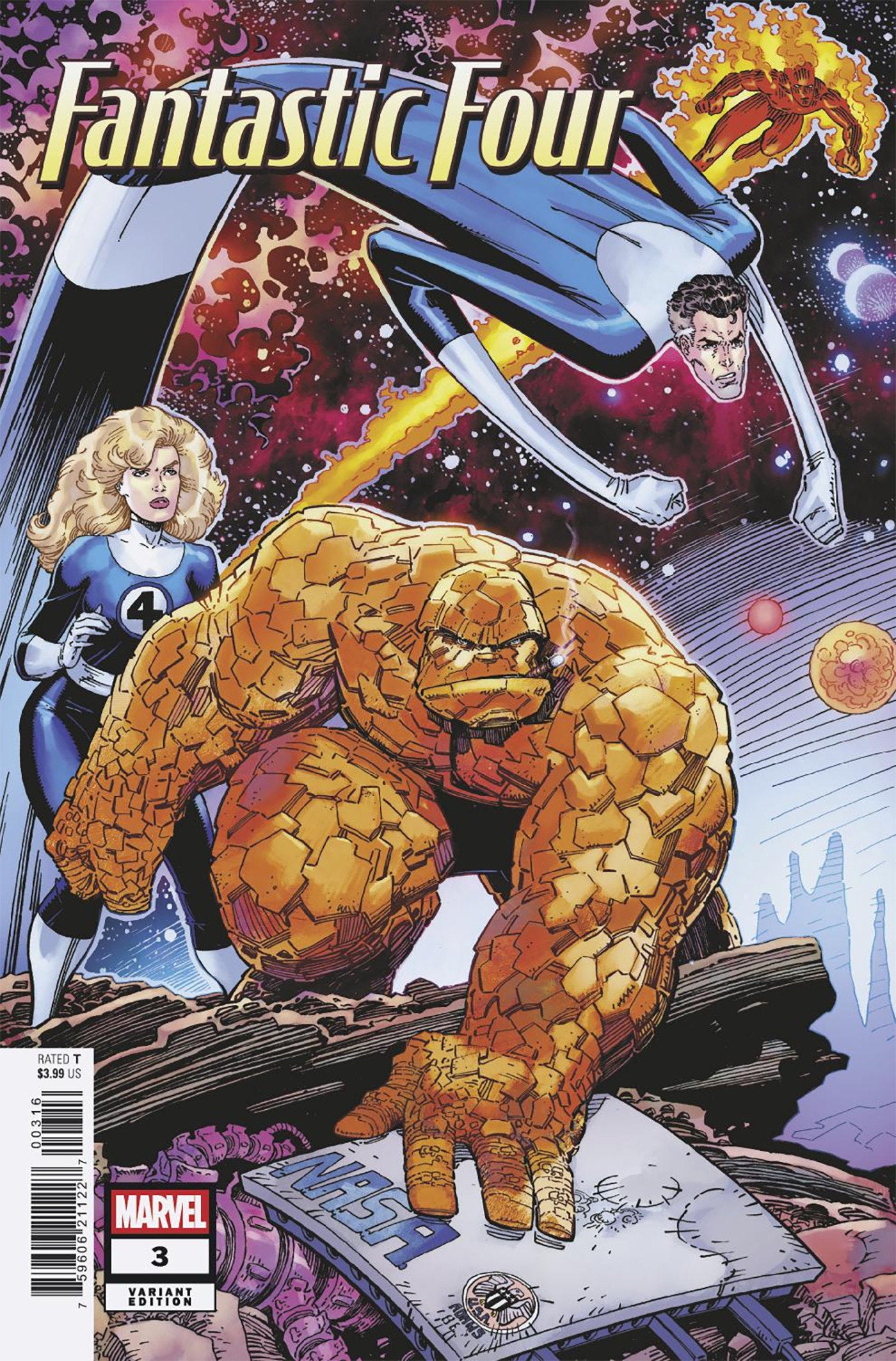 Fantastic Four #3 Arthur Adams Hidden Gem 1:50 (PRESALE 9/17/25)