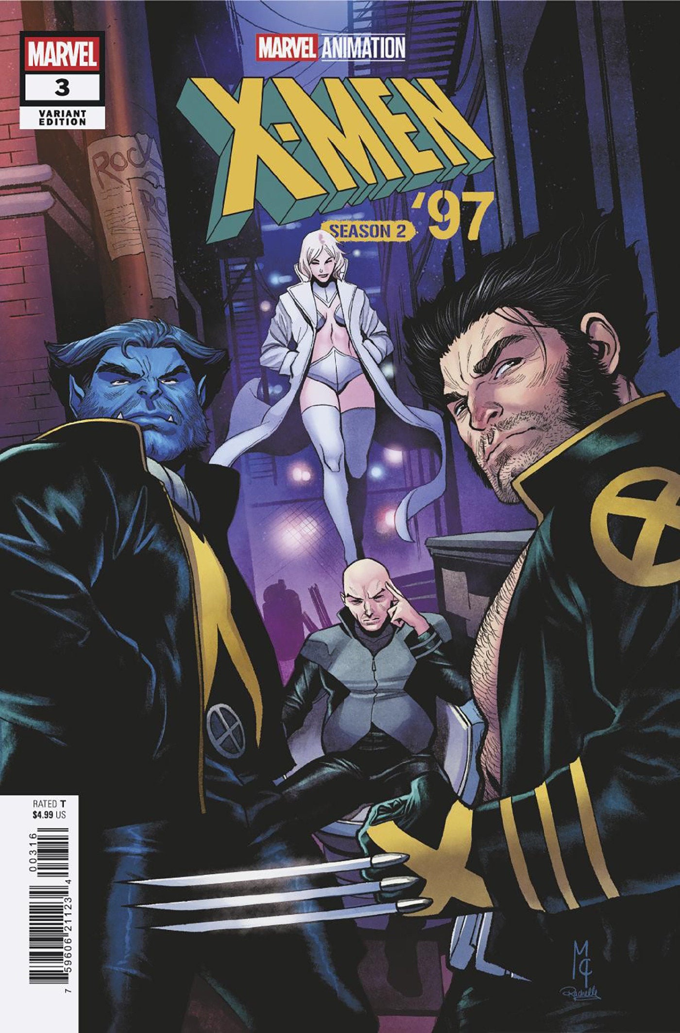 X-Men '97: Season Two #3 Martin Coccolo 1:25 Variant (PRESALE 8/12/2026)