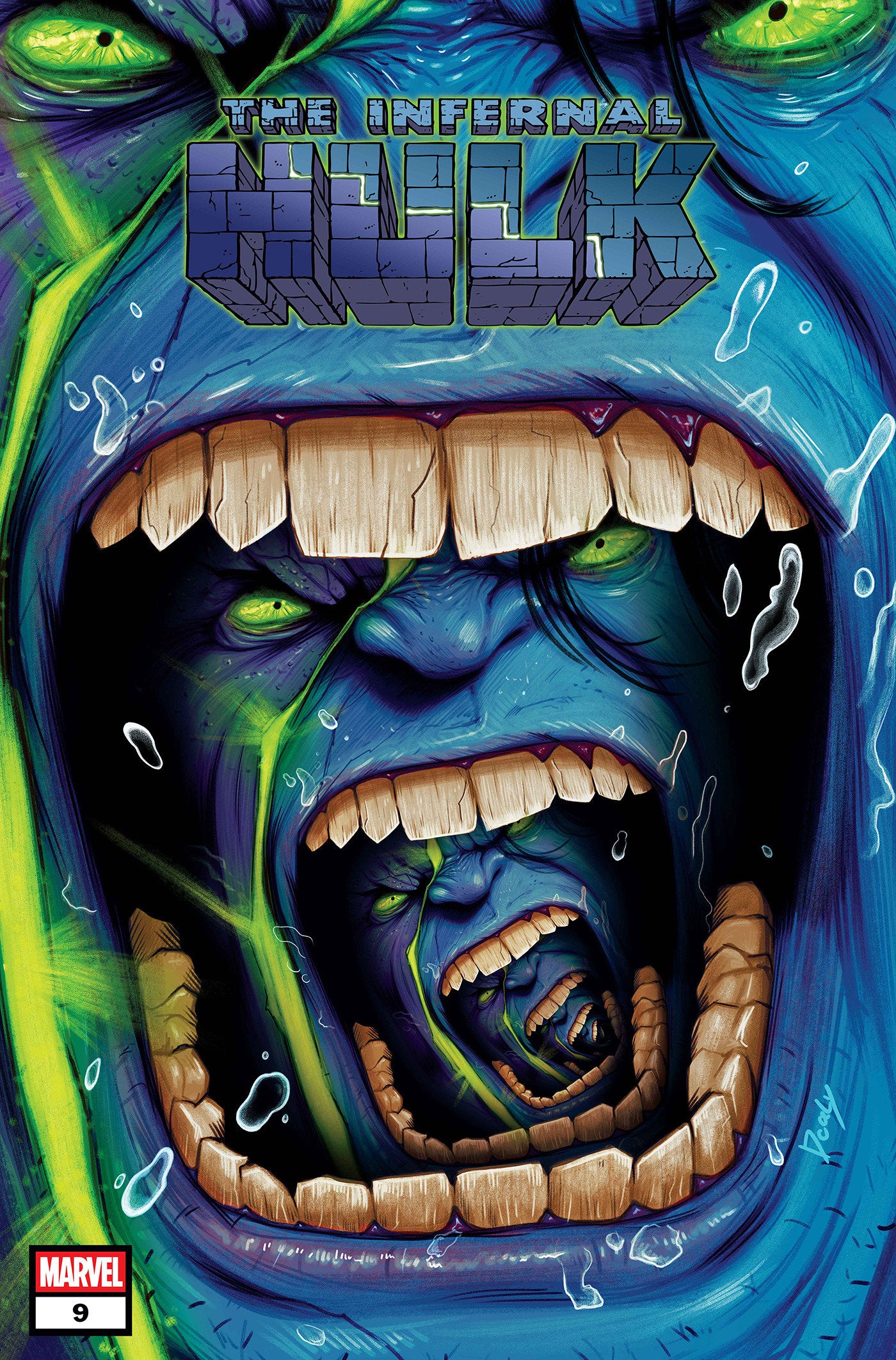 Infernal Hulk #9 1:25 Doaly Var (PRESALE 7/15/2026)