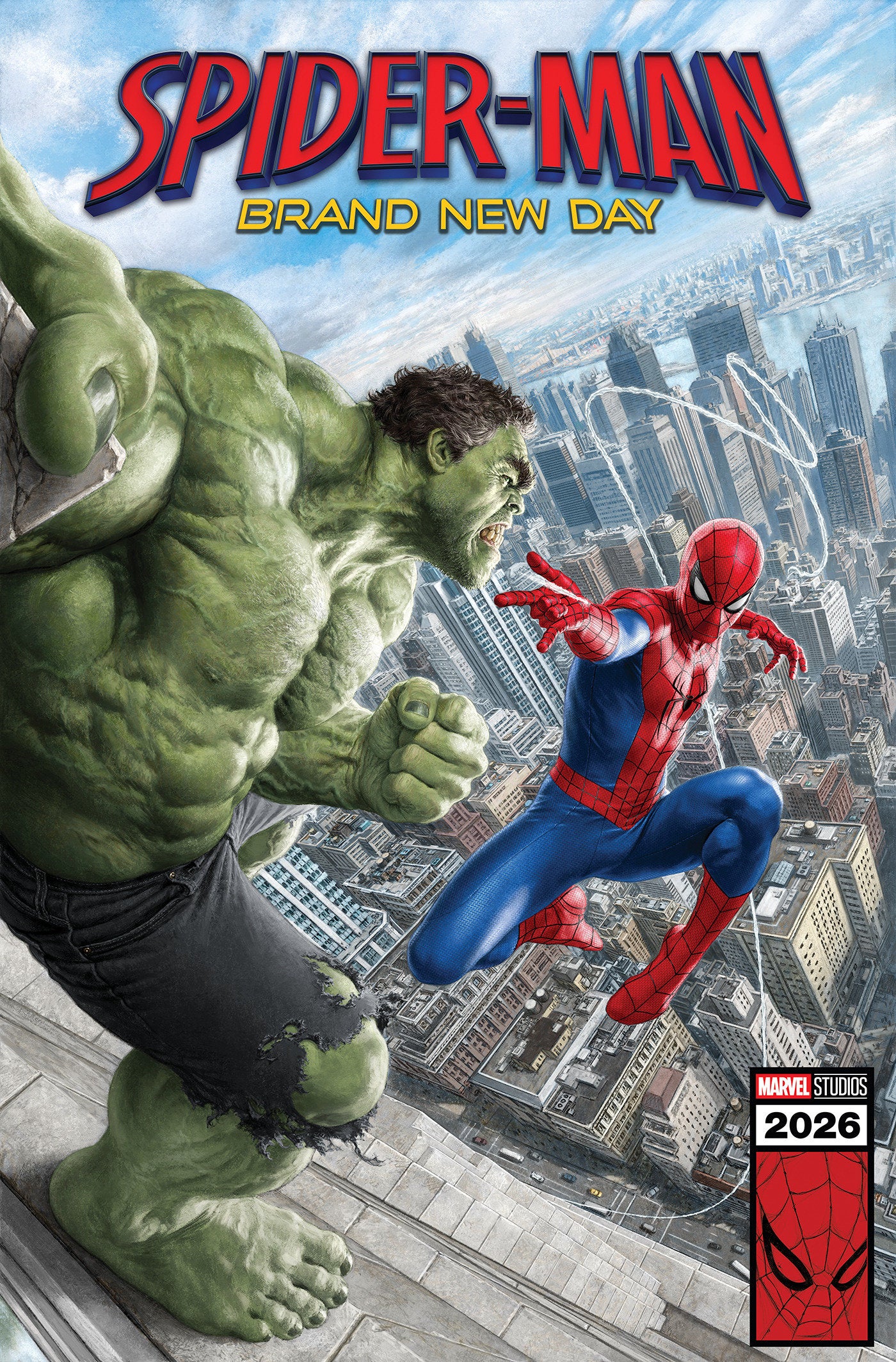 Infernal Hulk #10 Cover F - Mauro Cascioli Spider-Man: Brand New Day Marvel Studios Variant