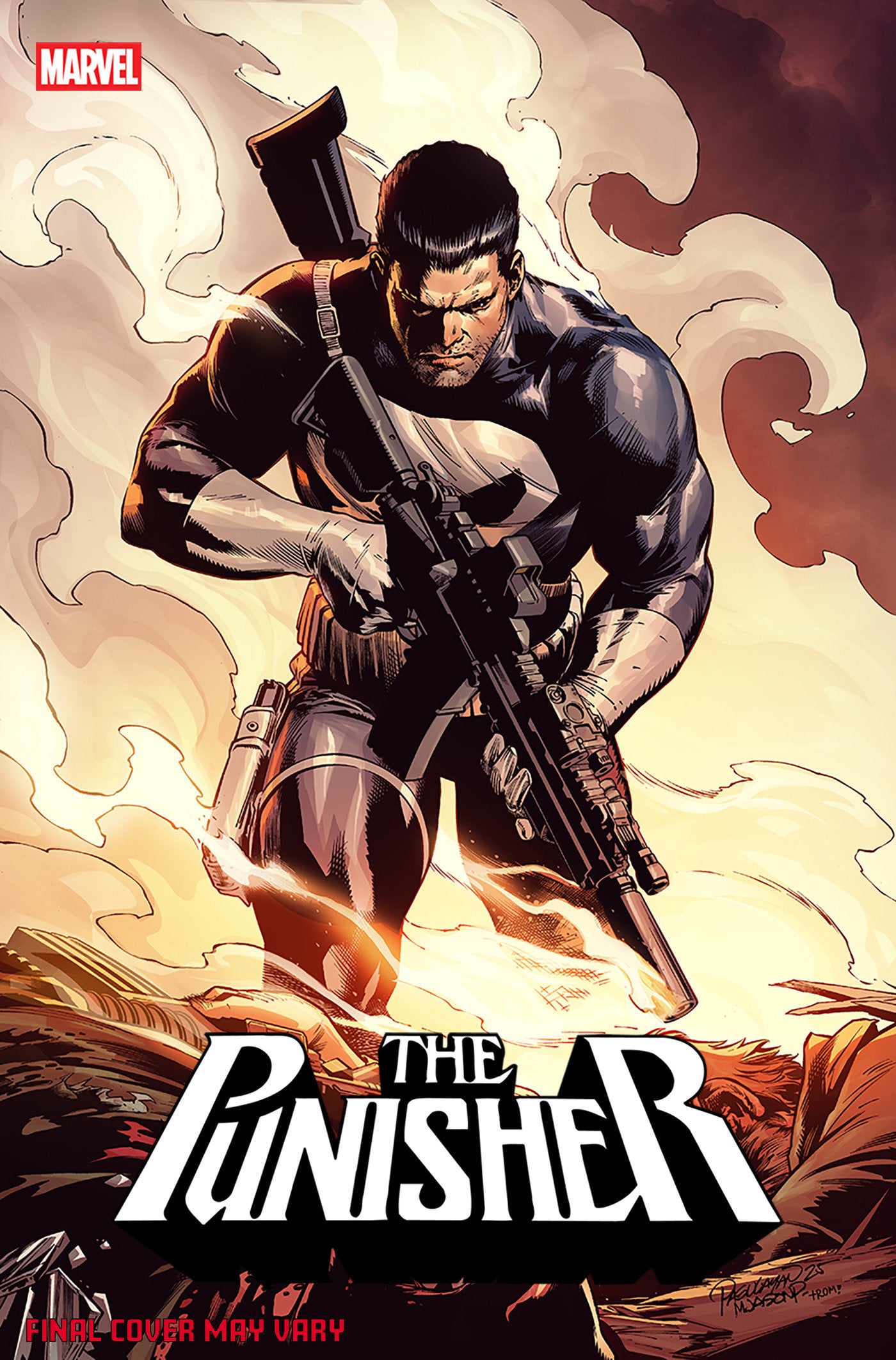 Punisher #1 Facsimile Carlo Pagulayan 1:25 (PRESALE 2/11/26)