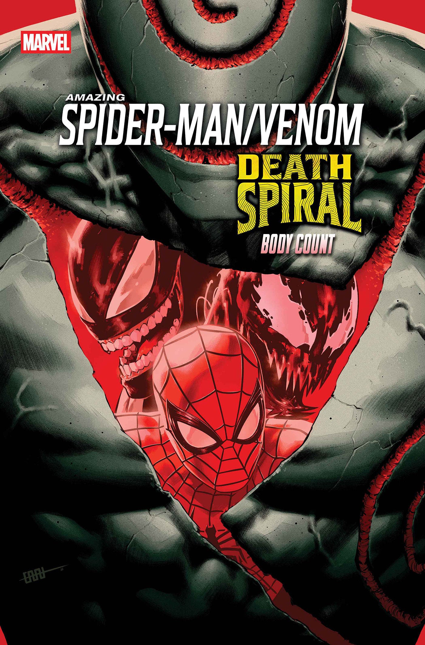 Amazing Spider-Man Venom Death Spiral Body Count #1 Marvel 2026