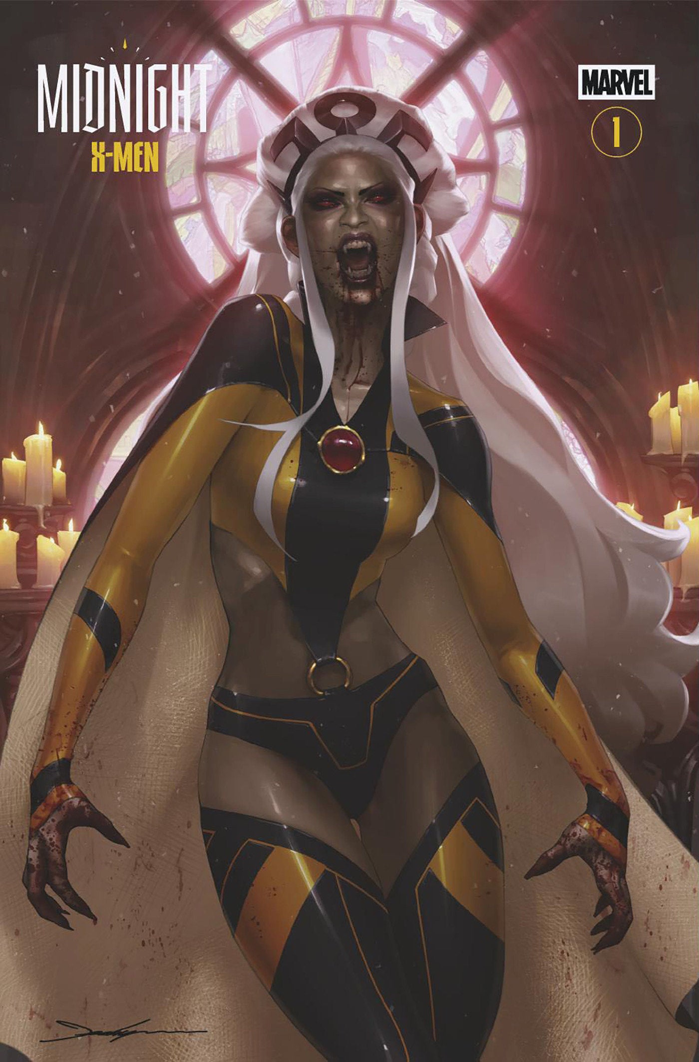 MIDNIGHT X-MEN #1 COVER E JEEHYUNG LEE MIDNIGHT GALLERY 1:25 VARIANT (PRESALE 10/7/26)