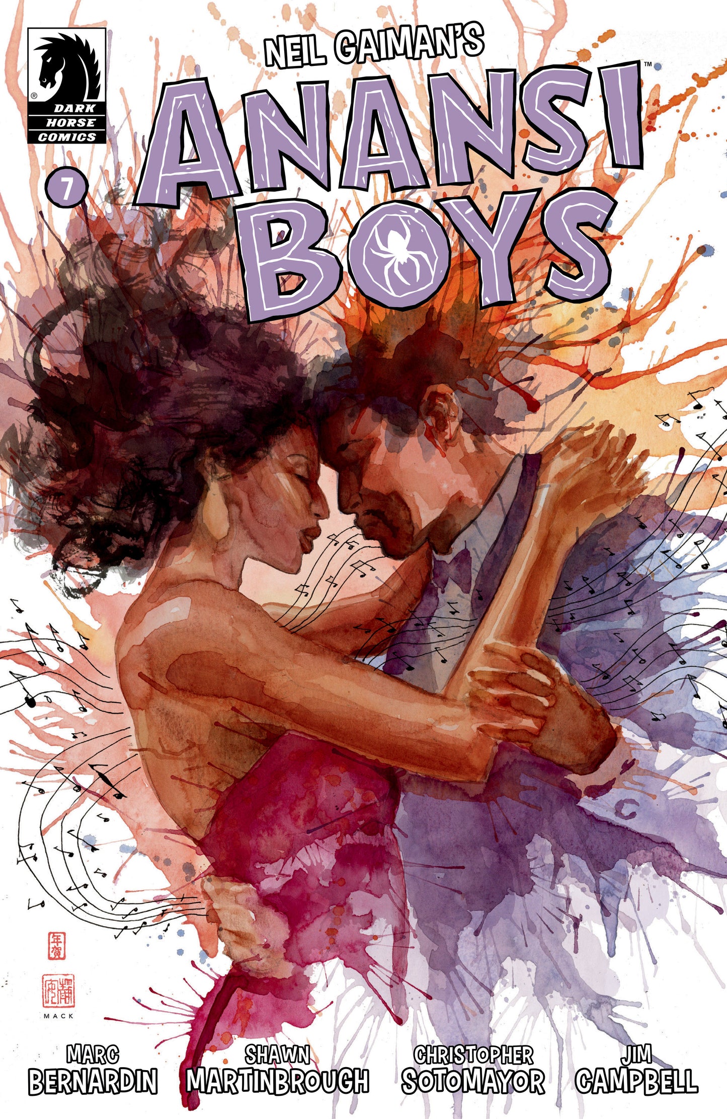 Anansi Boys I #7 (CVR A) (David Mack) (PRESALE 12/18/24)