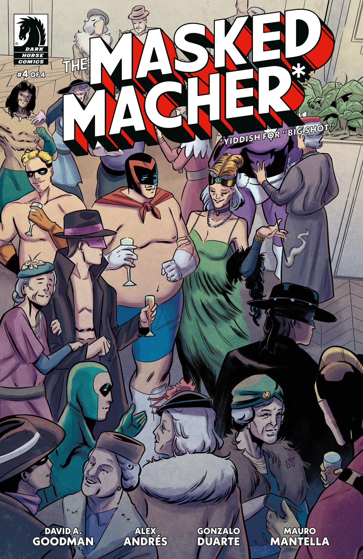 The Masked Macher #4 (CVR A) (Alex Andrés) (PRESALE 12/18/24)