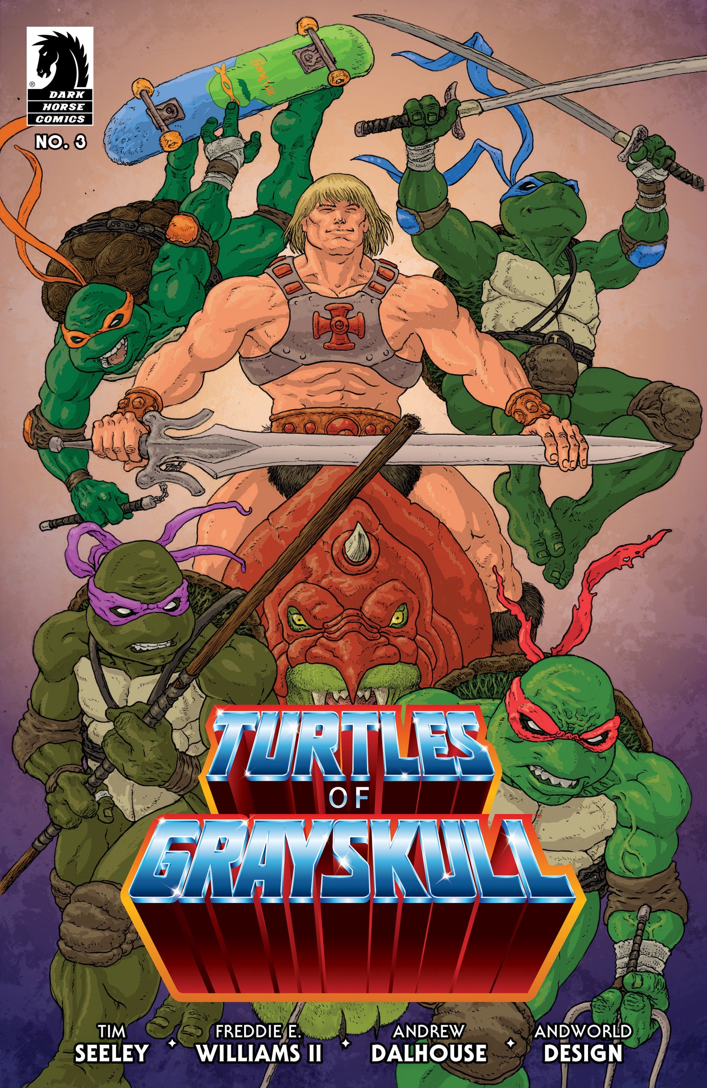 Masters of the Universe/TMNT: Turtles of Grayskull #3 (CVR C) (PRESALE 12/4/24)