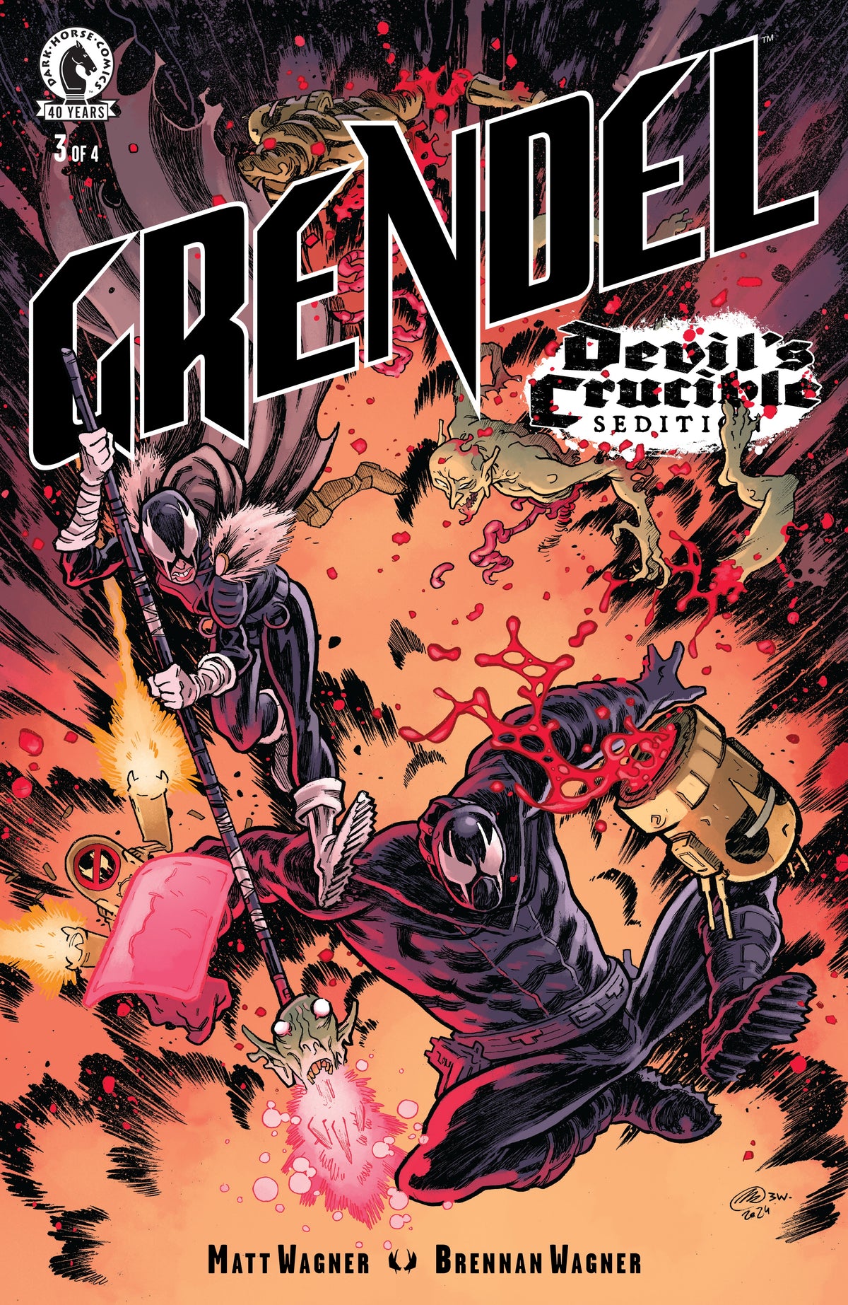 Grendel: Devil's Crucible--Sedition #3 Cover B (Mark Laszlo) — current PRH 76156801424200321