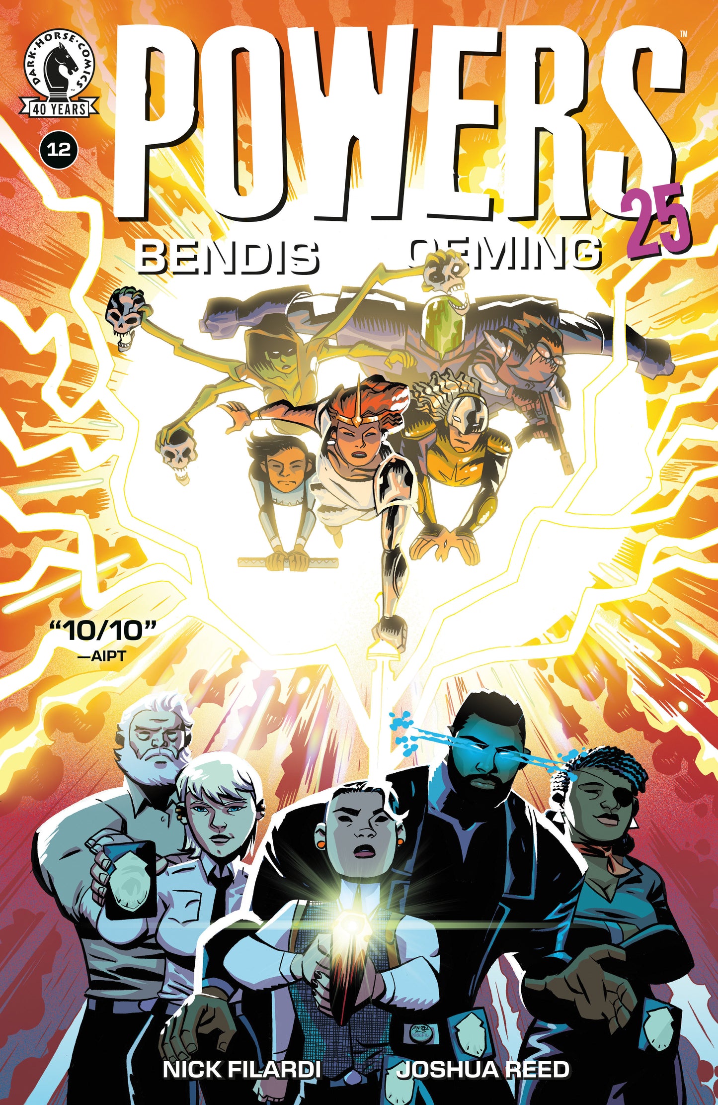 Powers 25 #12 Cover A (Michael Avon Oeming)