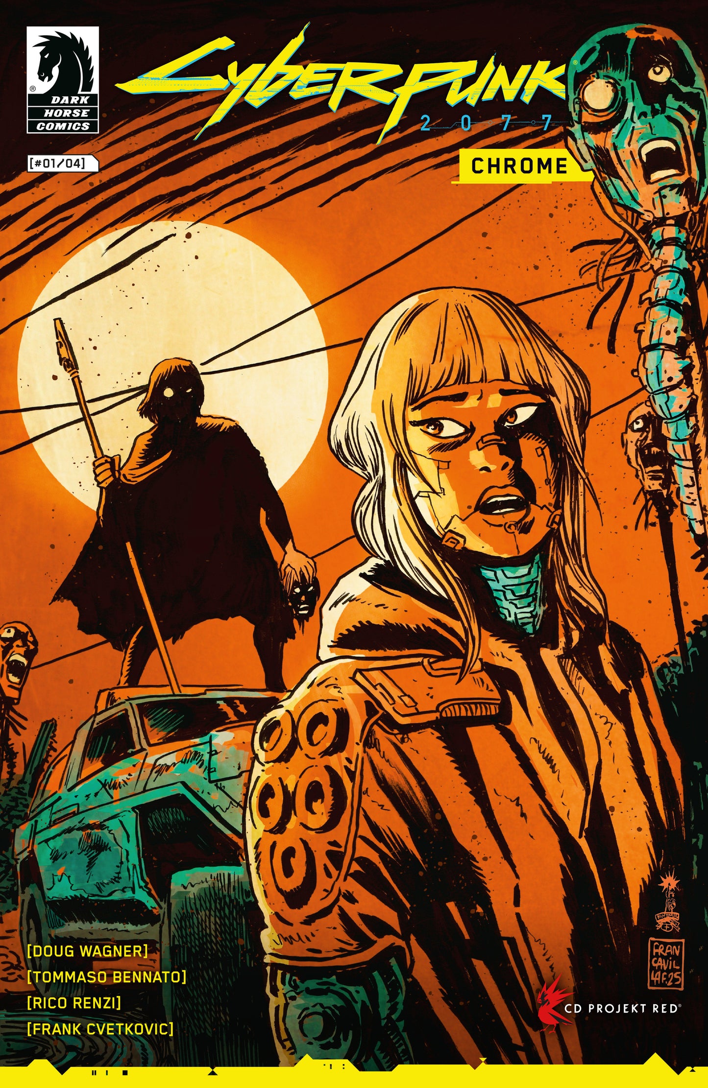 Cyberpunk 2077: Chrome #1 (Cover D) (Francesco Francavilla)