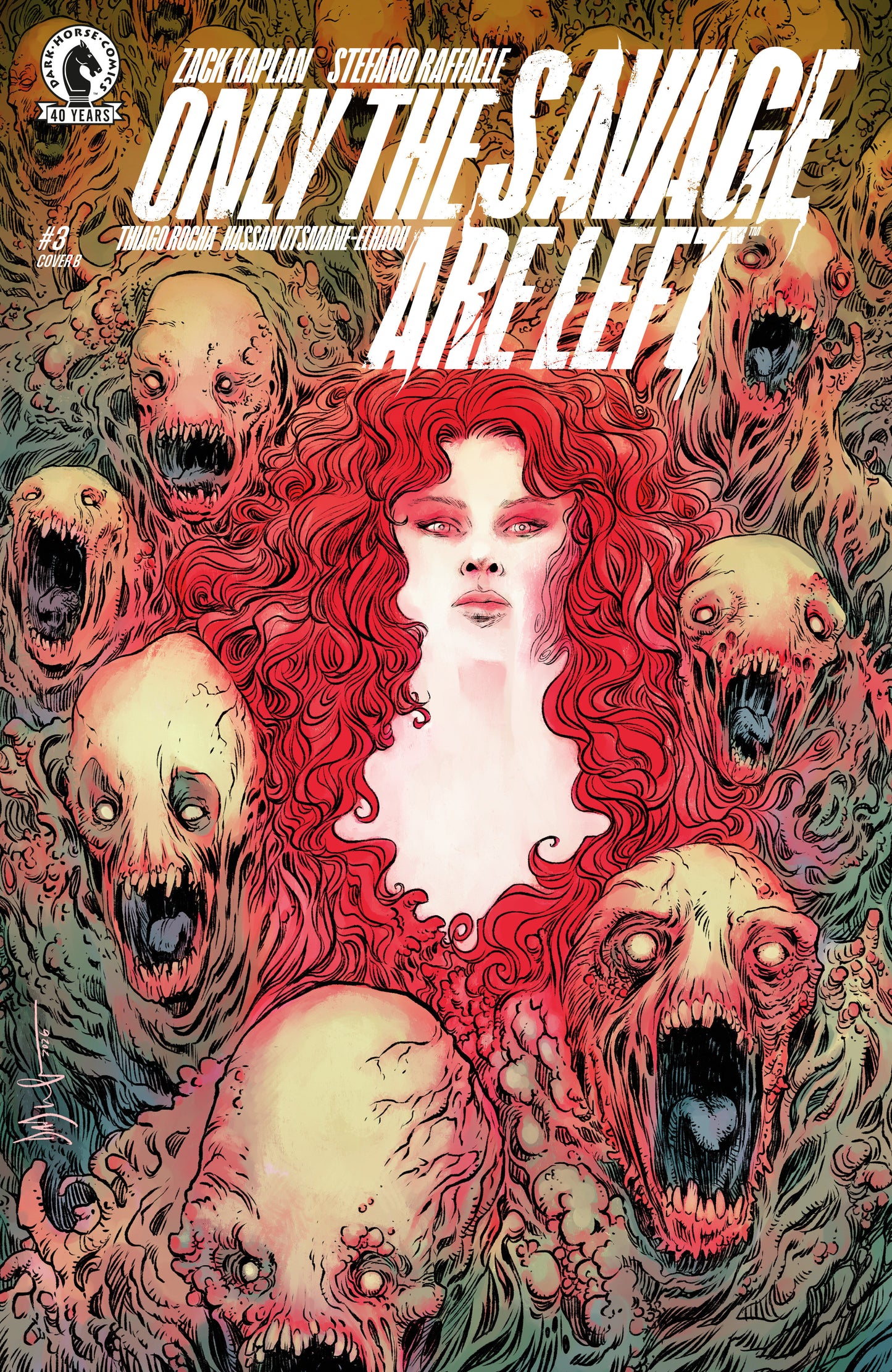 Only the Savage Are Left #3 Cover B (Dave Wachter)