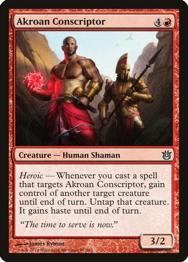 Akroan Conscriptor | 87 | Born of the Gods