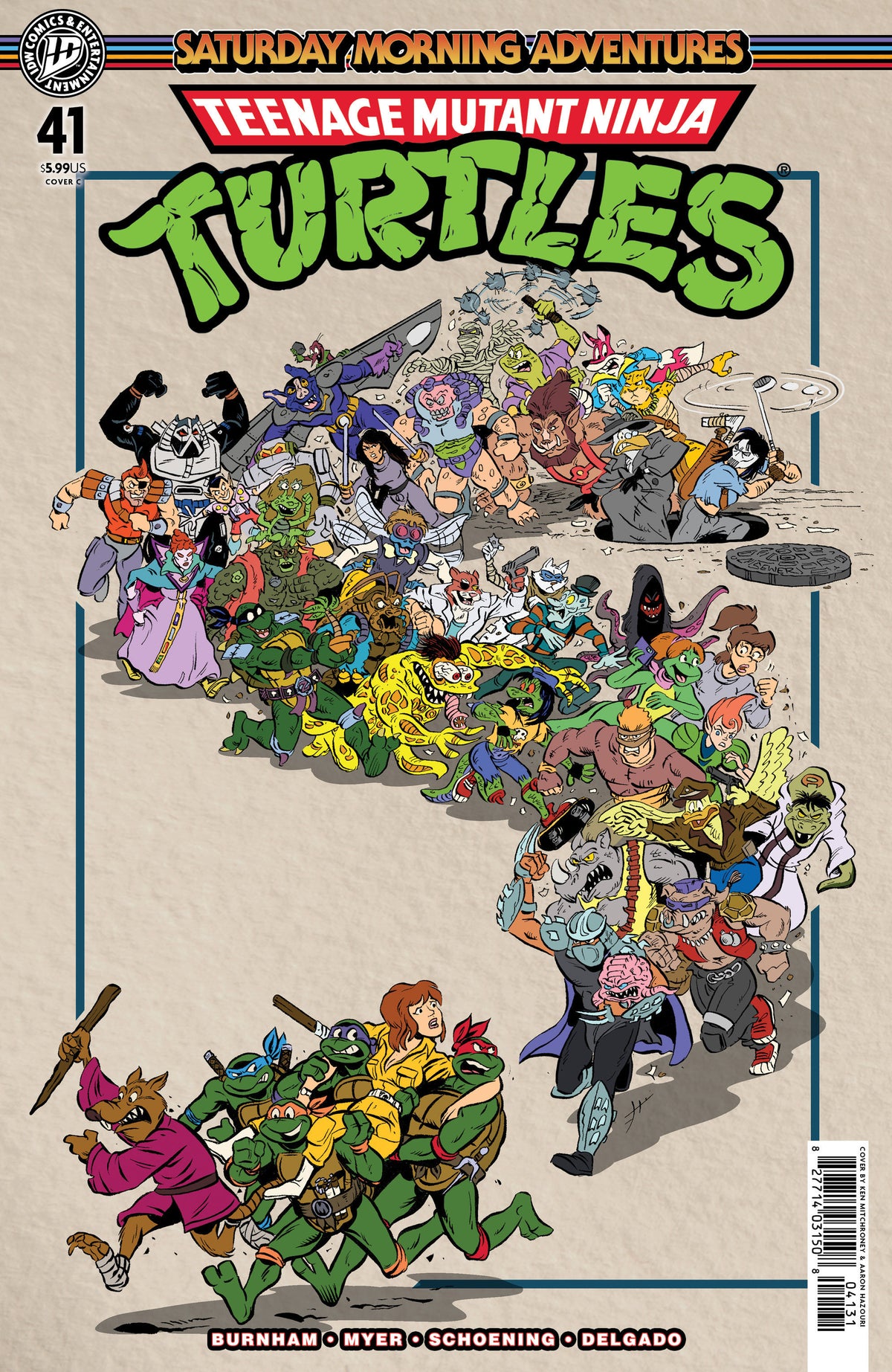 Teenage Mutant Ninja Turtles: Saturday Morning Adventures #41 (PRESALE 9/23/2026) You Pick Variant