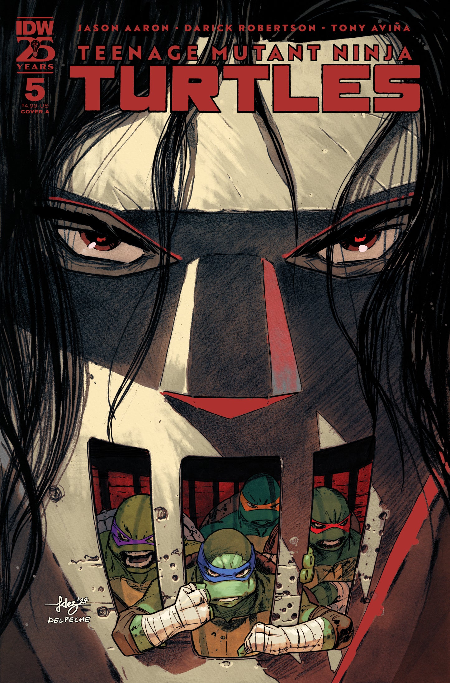 Teenage Mutant Ninja Turtles (2024) #5 Cover A (PRESALE 12/18/24)