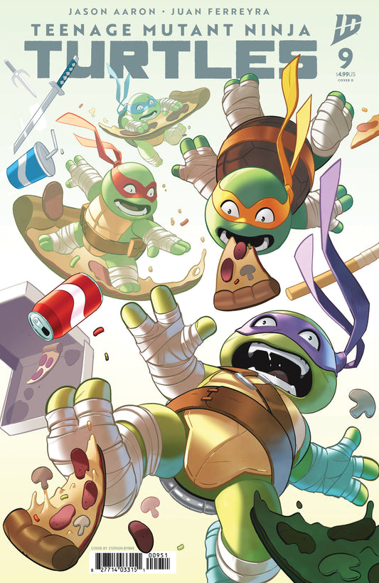 Teenage Mutant Ninja Turtles #9 Variant D (Byrne)