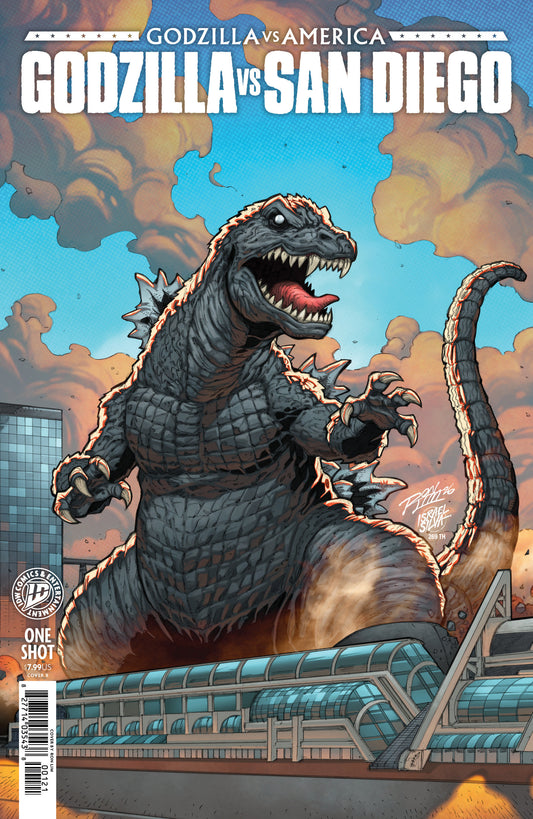 Godzilla Vs. America: San Diego #1 (PRESALE 07/22/2026) You Pick Variant