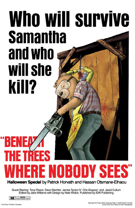 Beneath the Trees Where Nobody Sees Halloween Special Variant B (Fleecs Movie Homage Cover) — current PRH 82771403584100121