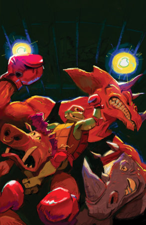 Tales of the Teenage Mutant Ninja Turtles: Coastal Chaos #1 (PRESALE 9/9/26) 1:10 Variant (Chalky Hobby Set Full Art)