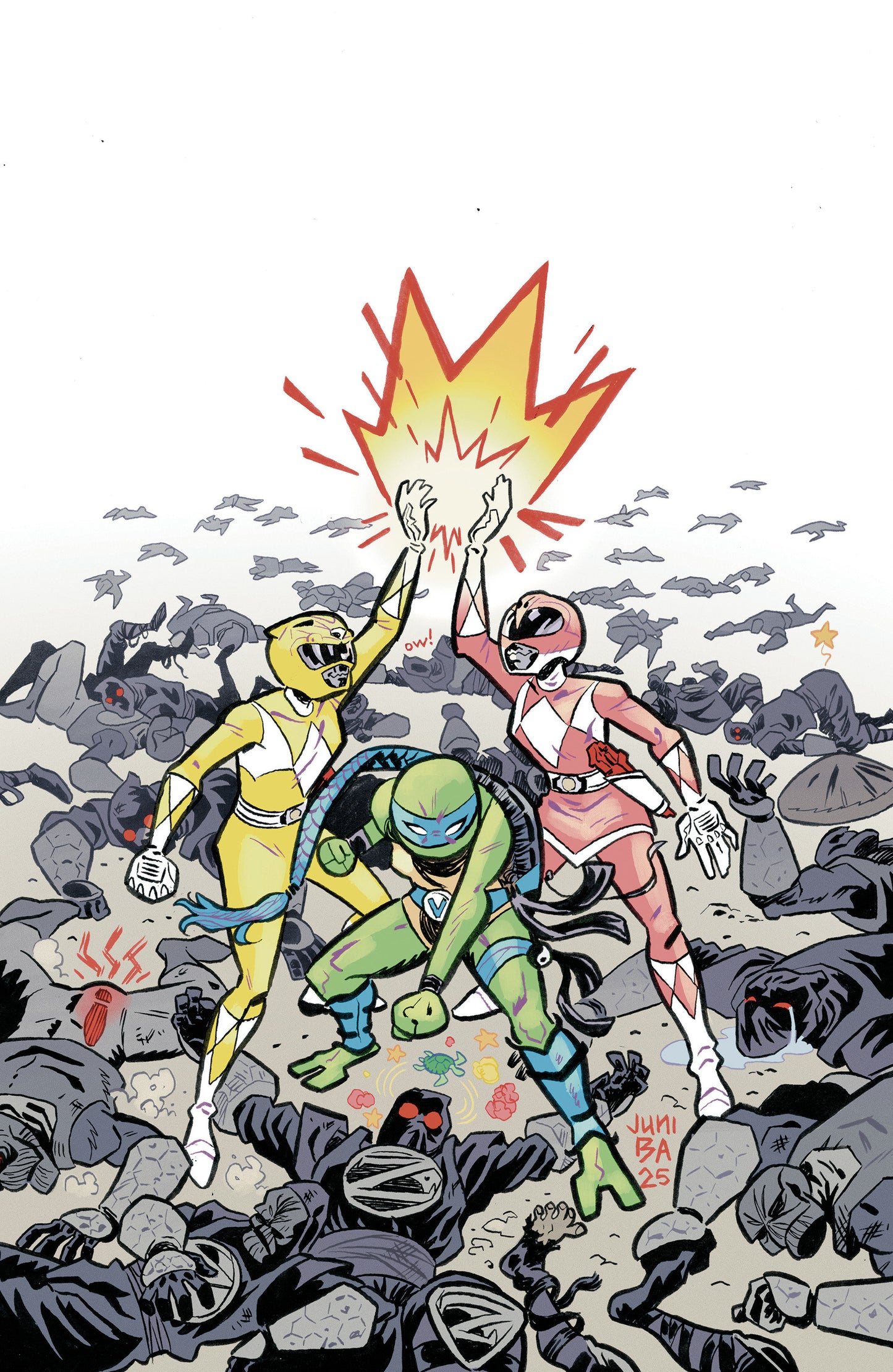 Mighty Morphin Power Rangers/TMNT III #5 J 1:5 (RELEASES 3/18/26)