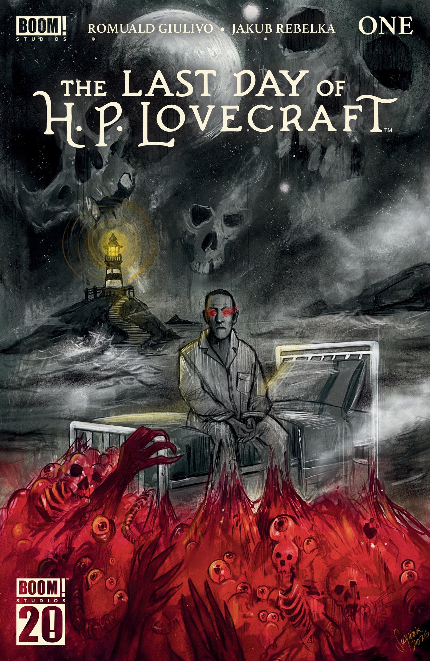 The Last Day Of H.P. Lovecraft #1 C Boom 20th Anniversary Var Dressed